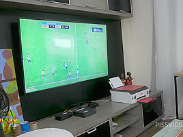 Cute Brazilian Bruna Santos and Jasminy Villar showing their