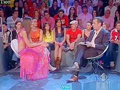 Accidental nudity in italian TV