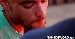 NAKEDSWORD Beaux Banks Takes Every Inch Of Axel Rockham Dick
