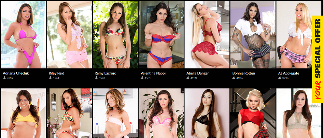 Evil Angel Network, a Premium Porn Site give incredible porn videos, backed by awards of excellency of creativity in the porn industry.